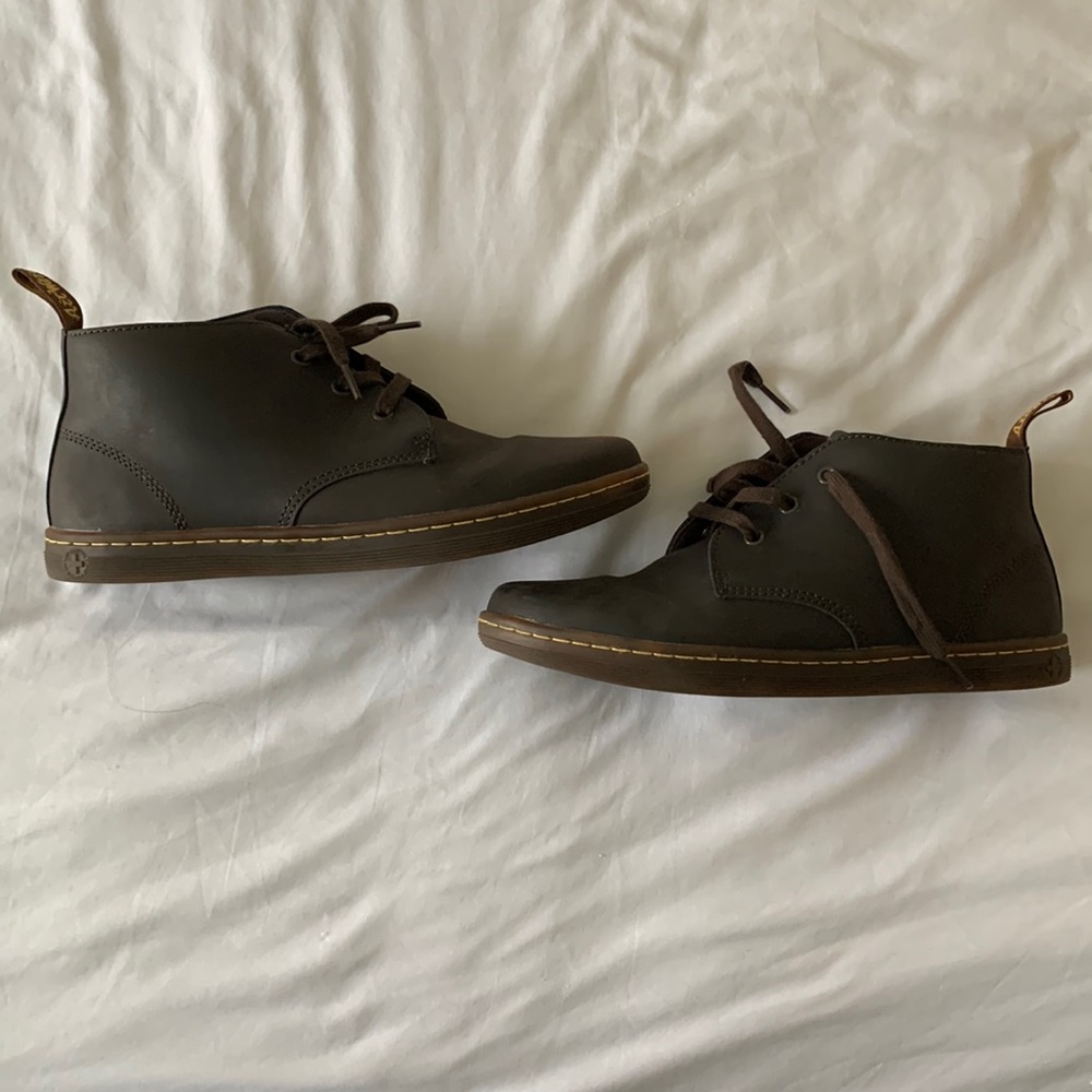 Dr. Martens leather mid-boot